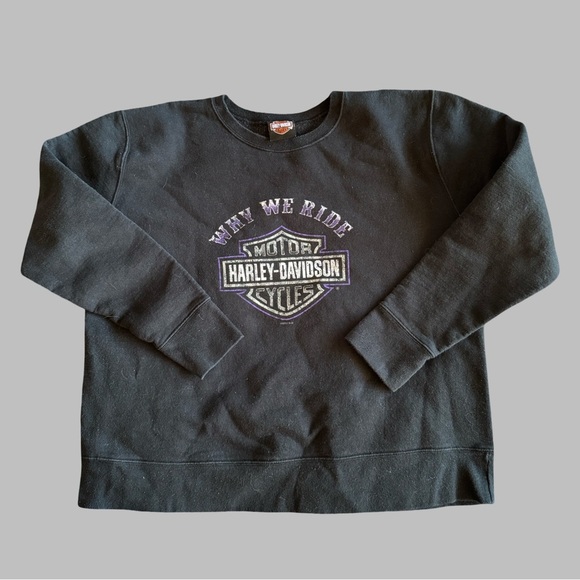 HARLEY DAVIDSON Women’s Crewneck Sweatshirt - Picture 1 of 11